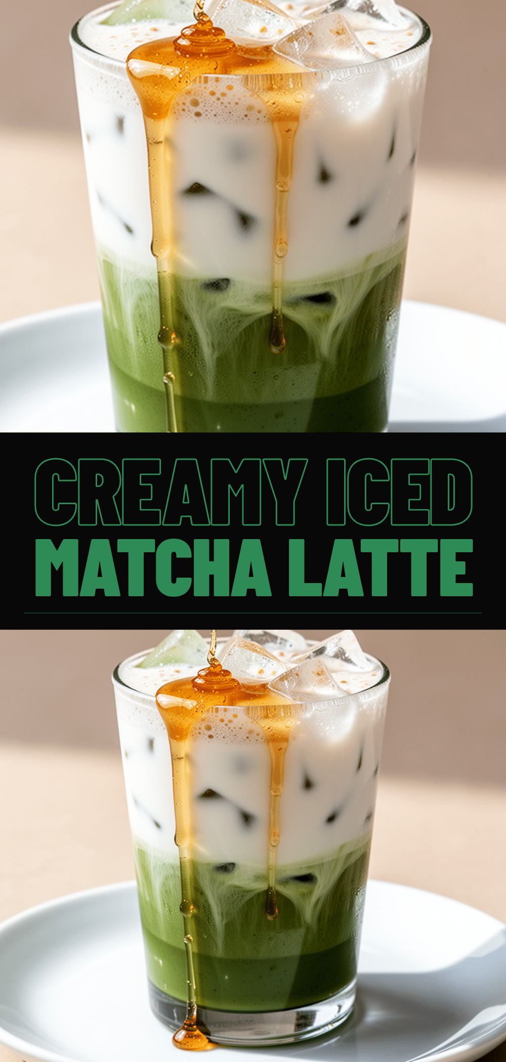 Iced Matcha Latte: 5-Min Healthy Honey Oat Milk 5 iced matcha latte with honey recipe