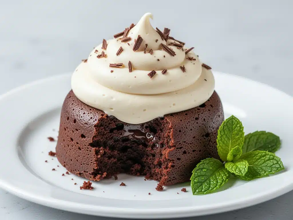 keto chocolate mug cake - featured image