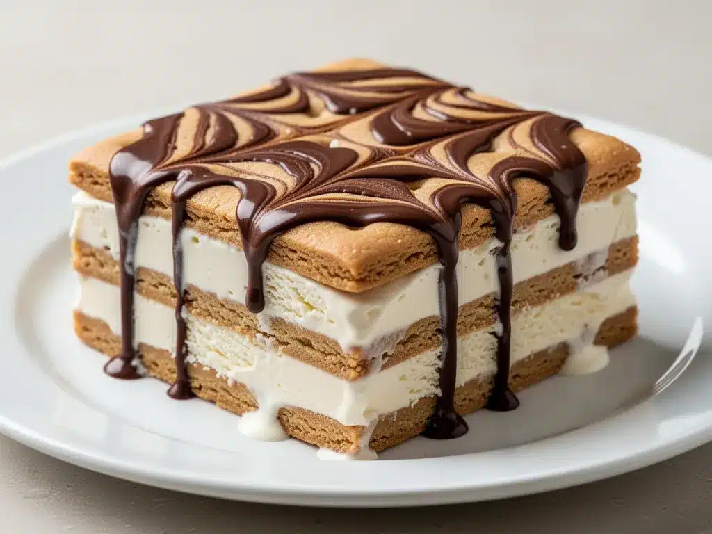 Labor Day Ice Cream Sandwich Cake: 5-Step Perfect Festive Dessert 4 Labor Day Ice Cream Sandwich Cake preparation steps