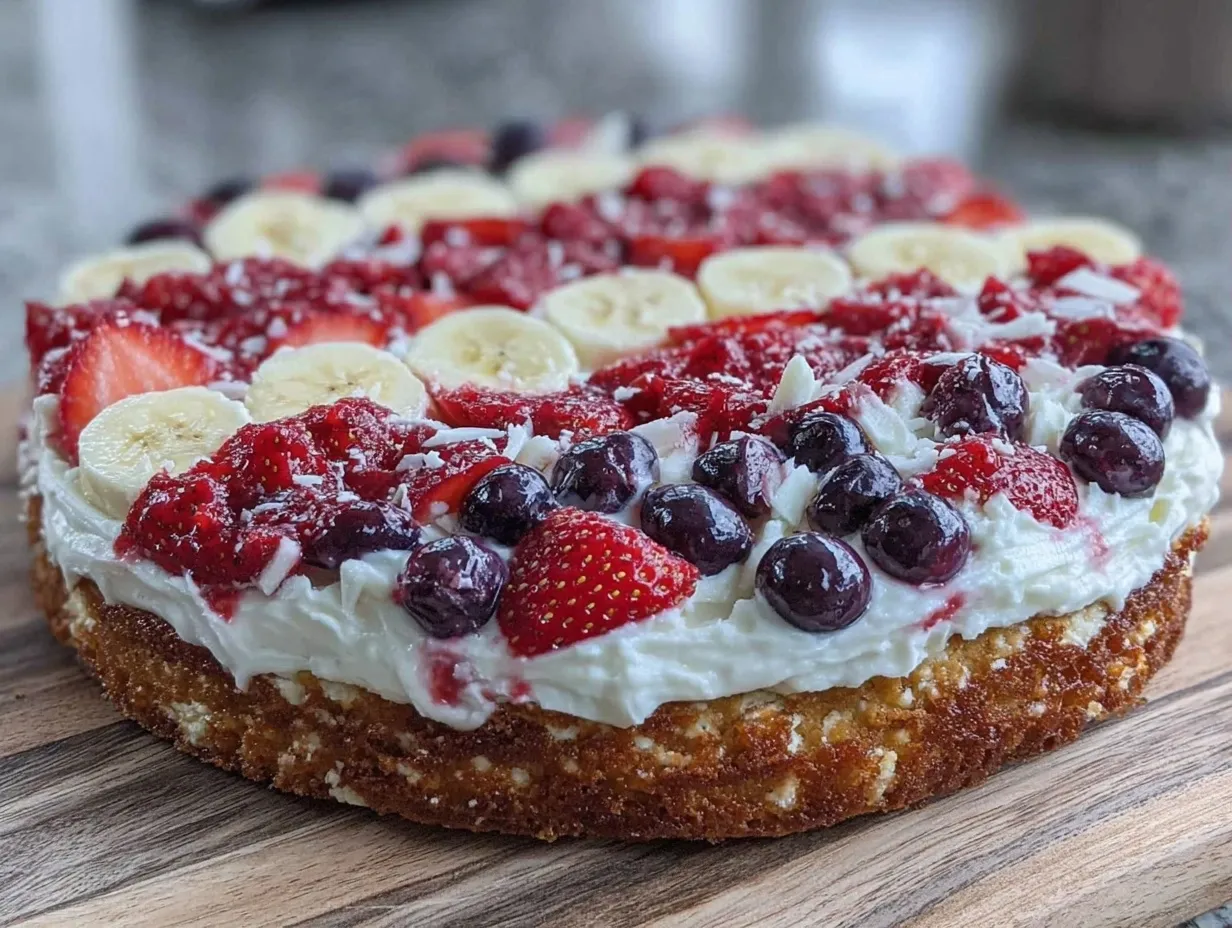 Labor Day Patriotic Fruit Pizza for Two: Small-Batch No Leftovers 4 labor day patriotic fruit pizza for two preparation steps