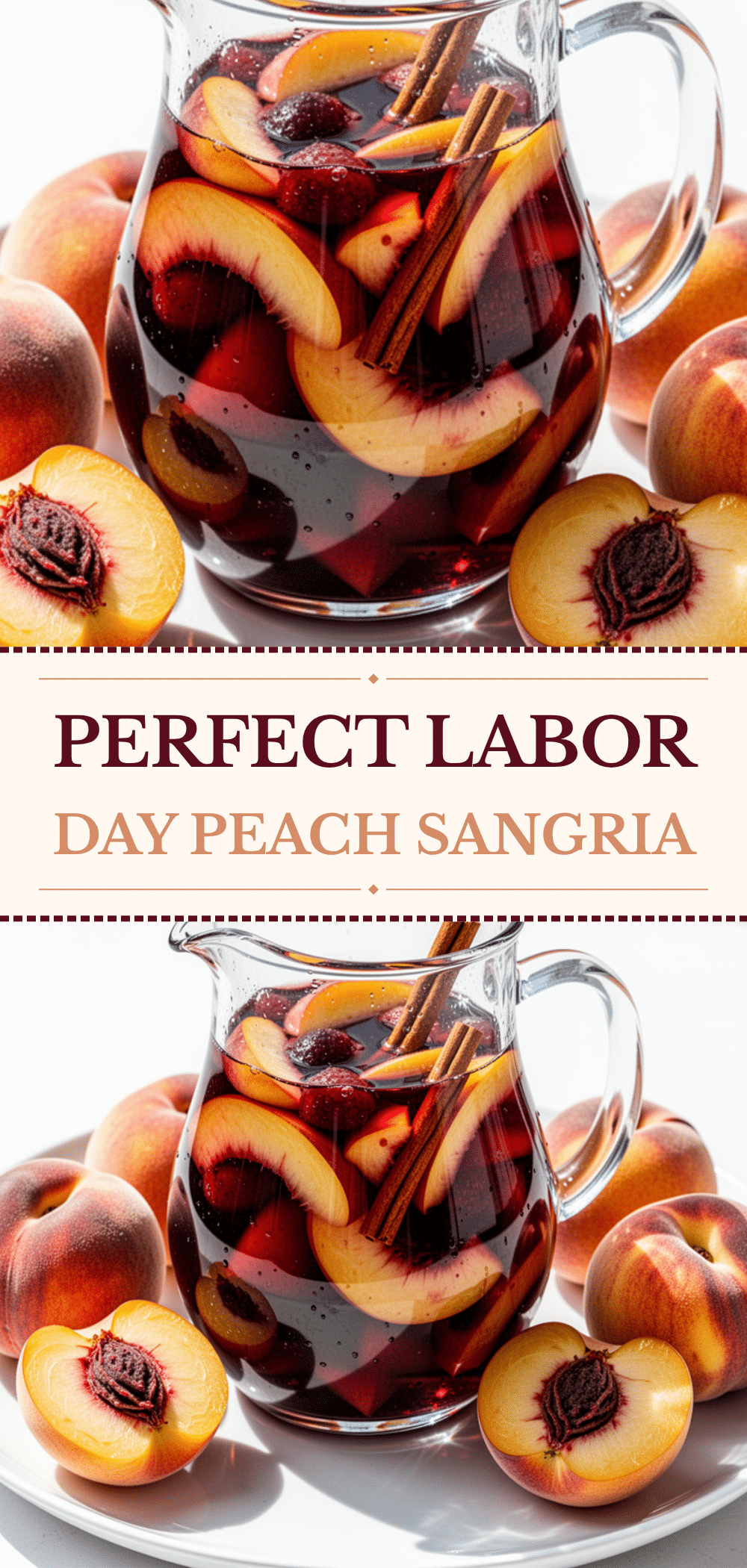 Labor Day Peach Sangria: Easy Summer Party Drink 5 Labor Day peach sangria recipe