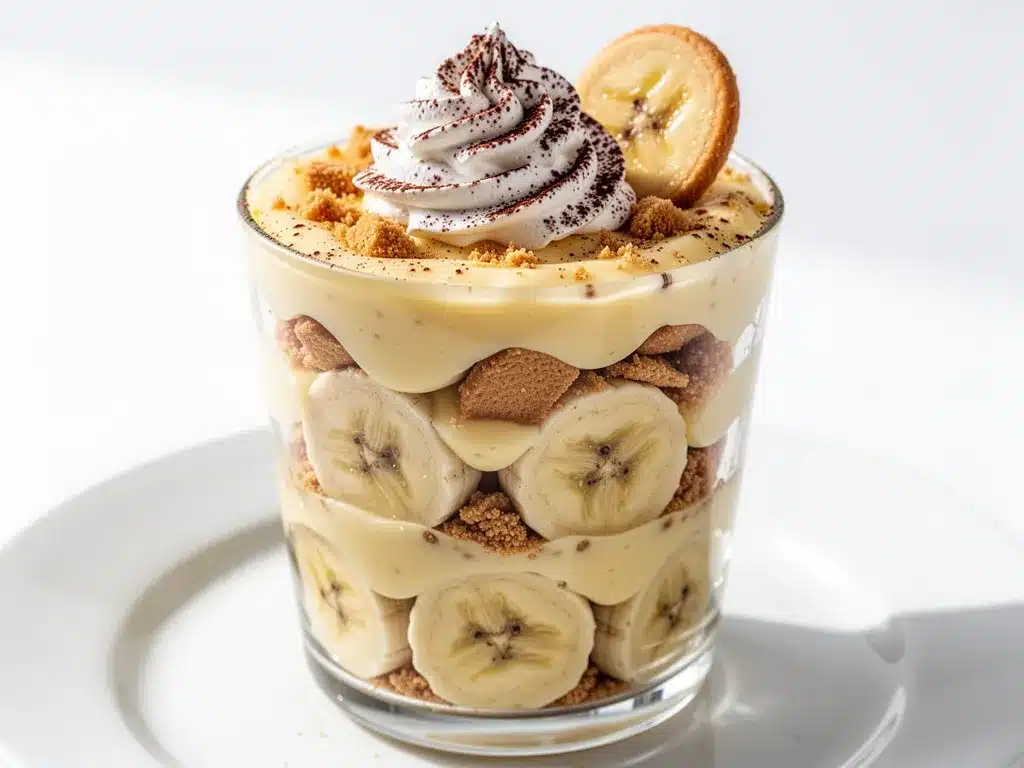 Layered Banana Pudding Parfaits: Easy No-Bake Dessert 4 layered banana pudding parfaits preparation steps