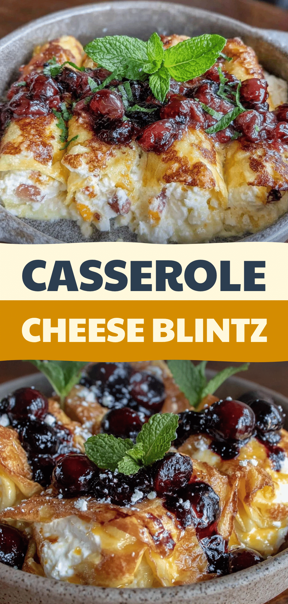 Make-Ahead Cheese Blintz Casserole: 5 Easy Freezer Meals 5 make-ahead cheese blintz casserole recipe