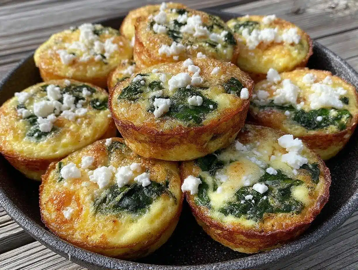 Make-Ahead Egg Bites: Best Seasonal Spinach & Feta Recipe 4 make-ahead egg bites preparation steps