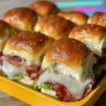 make-ahead ham cheese sliders - featured image