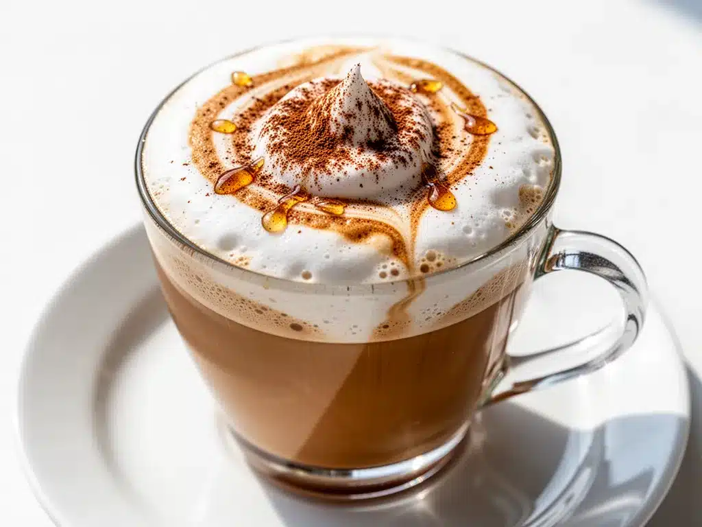 Maple Cinnamon Fall Latte: Easy Autumn Drink 4 Maple Cinnamon Fall Latte preparation steps