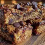 no bake chewy granola bars - featured image