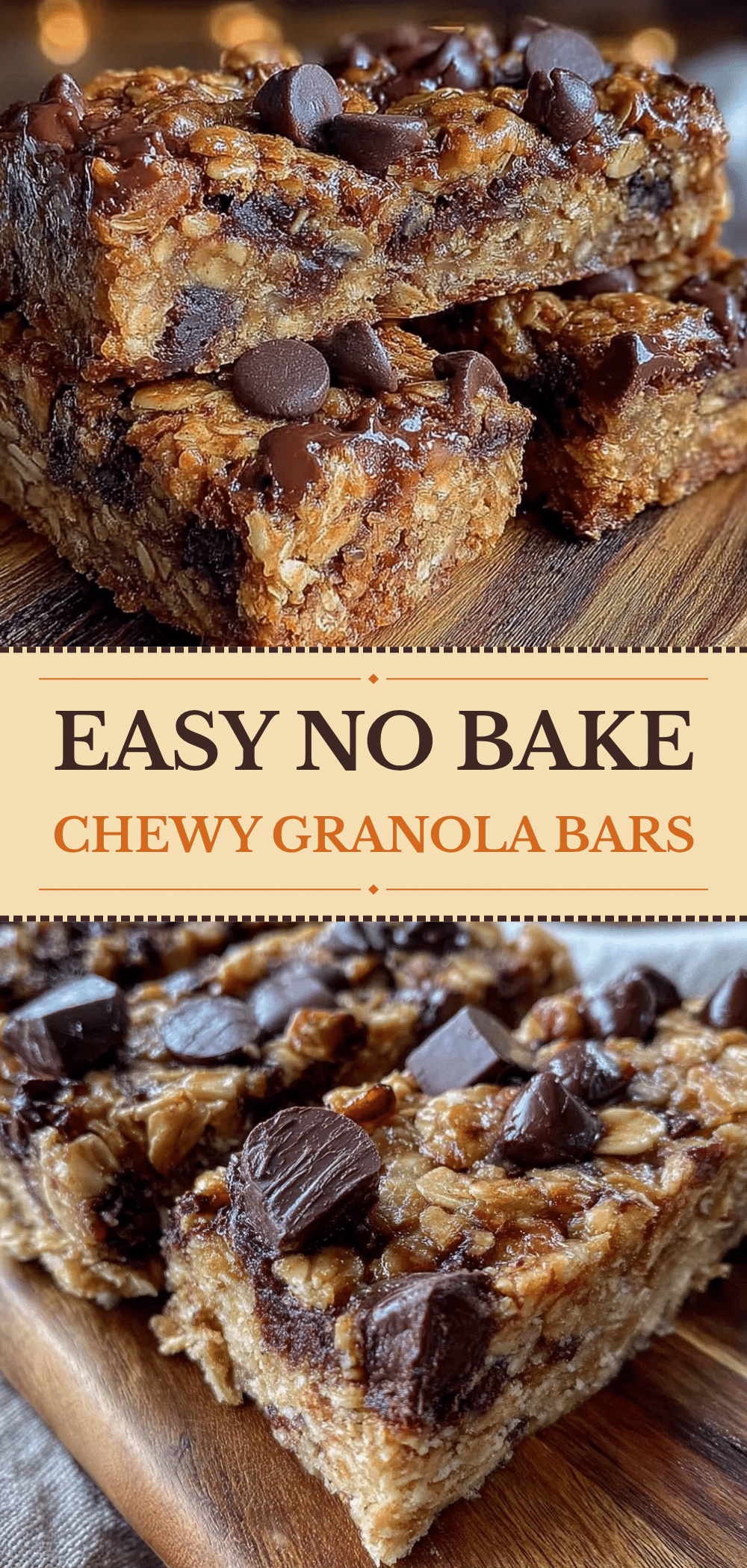 No Bake Chewy Granola Bars for School: 5pm Dinner Win 5 no bake chewy granola bars recipe