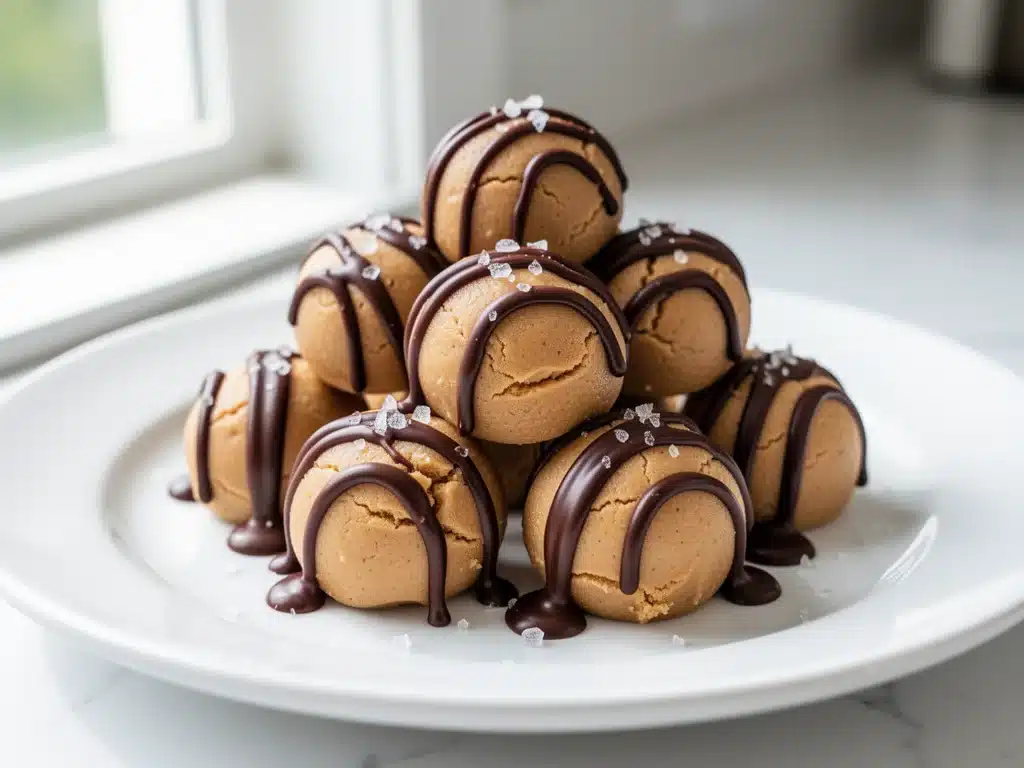 Home 7 no bake peanut butter bites - featured image