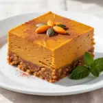 no-bake pumpkin cheesecake bars - featured image