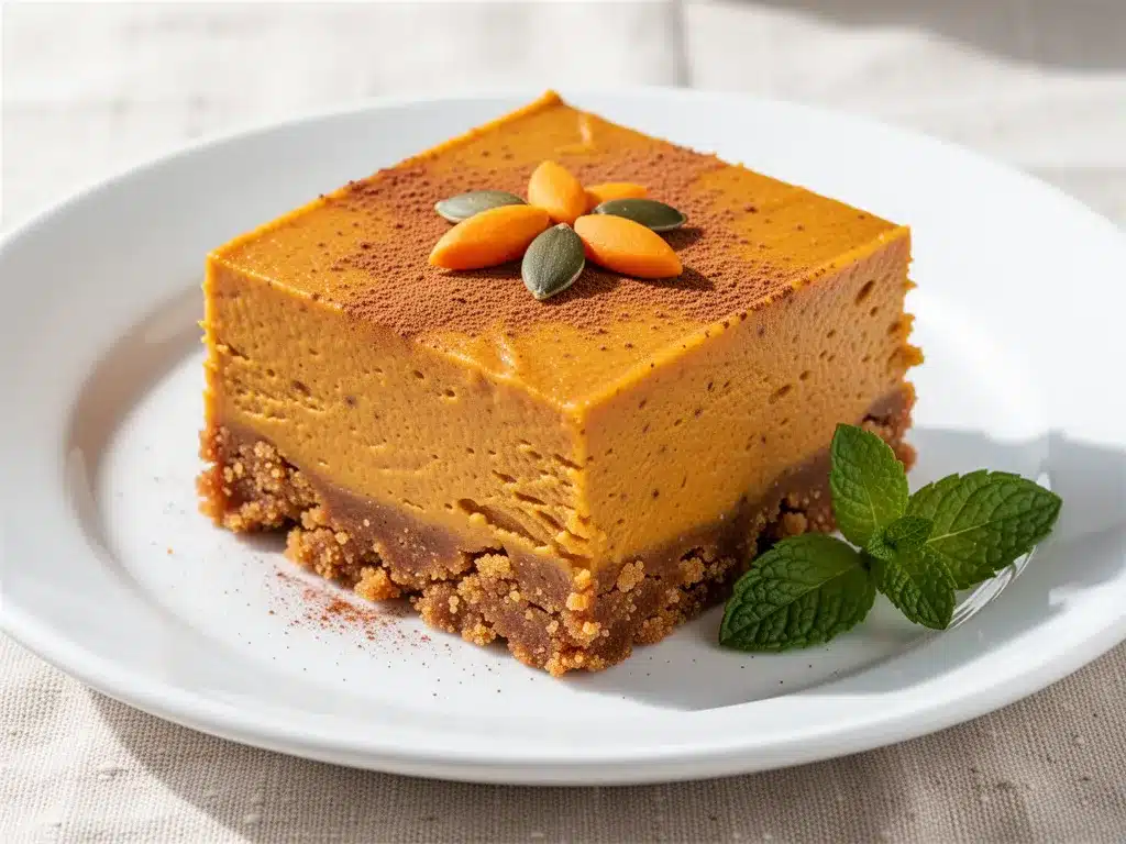 No-Bake Pumpkin Cheesecake Bars: Easy Fall Dessert 4 no-bake pumpkin cheesecake bars preparation steps