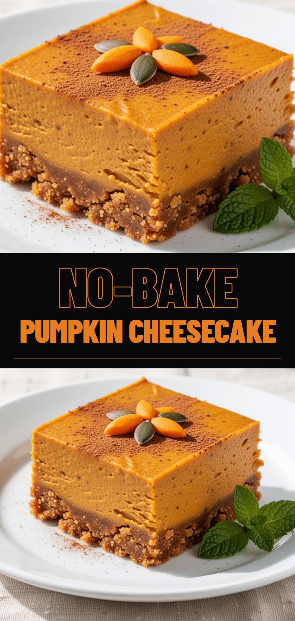 No-Bake Pumpkin Cheesecake Bars: Easy Fall Dessert 5 no-bake pumpkin cheesecake bars recipe