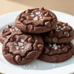 no-mixer chocolate cookies - featured image