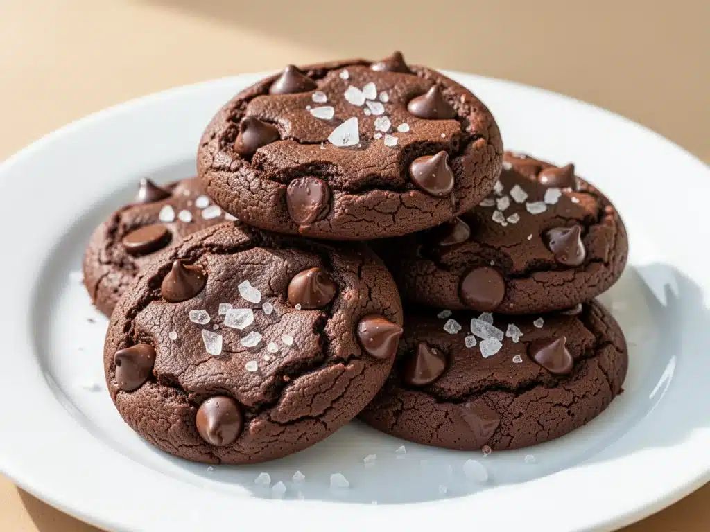 no-mixer chocolate cookies - featured image