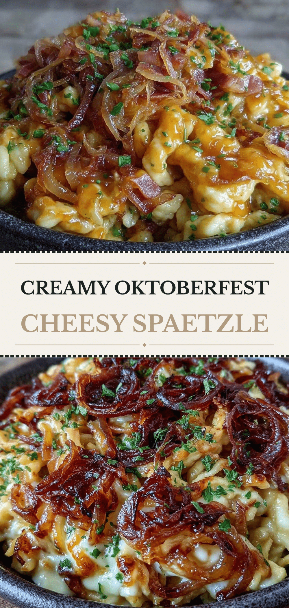 Oktoberfest Cheesy Spaetzle: Easy Gluten-Free Comfort Food 5 Oktoberfest Cheesy Spaetzle recipe