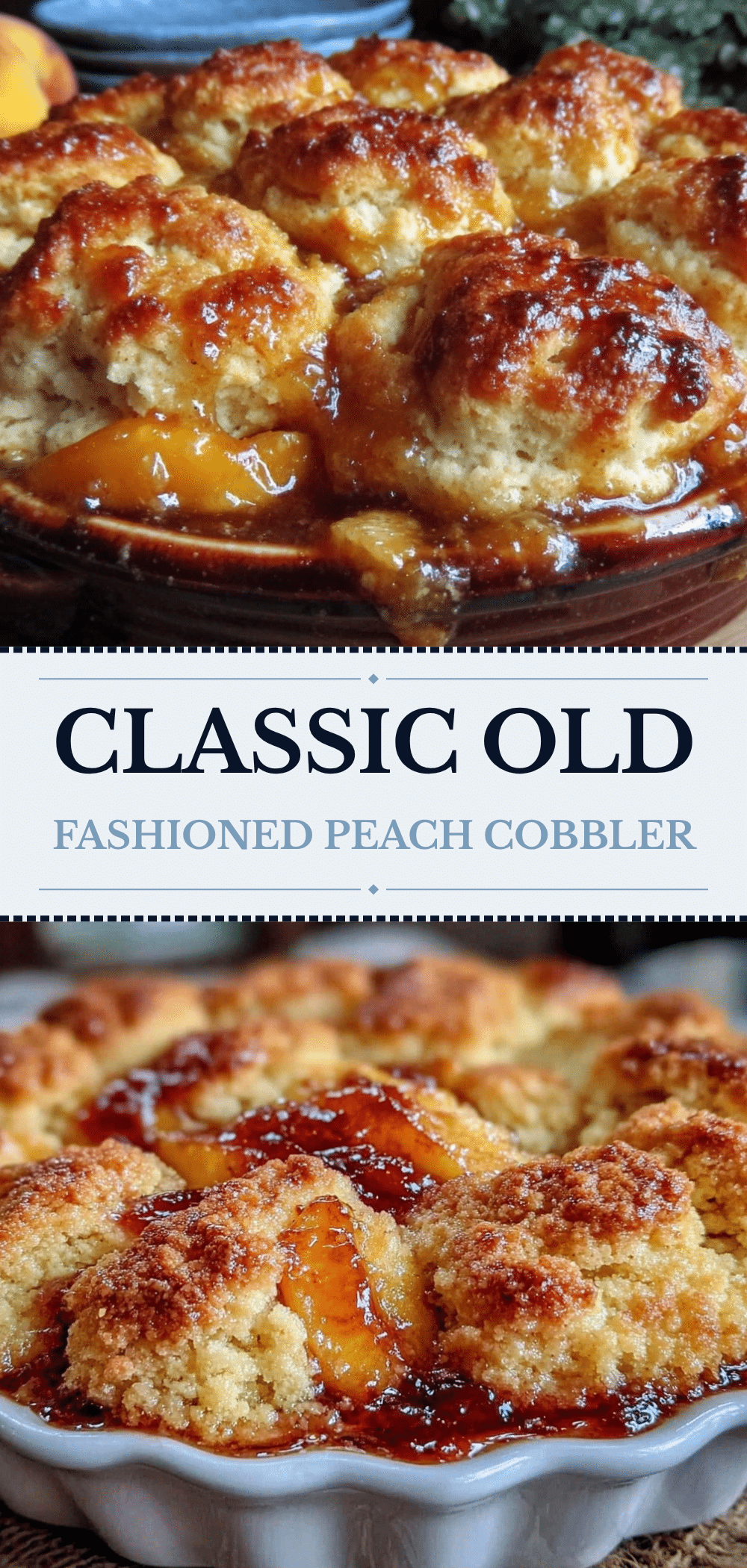 Old Fashioned Peach Cobbler: Best Easy 45 Min Dessert 5 Old Fashioned Peach Cobbler recipe
