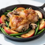 one-pan apple chicken skillet - featured image