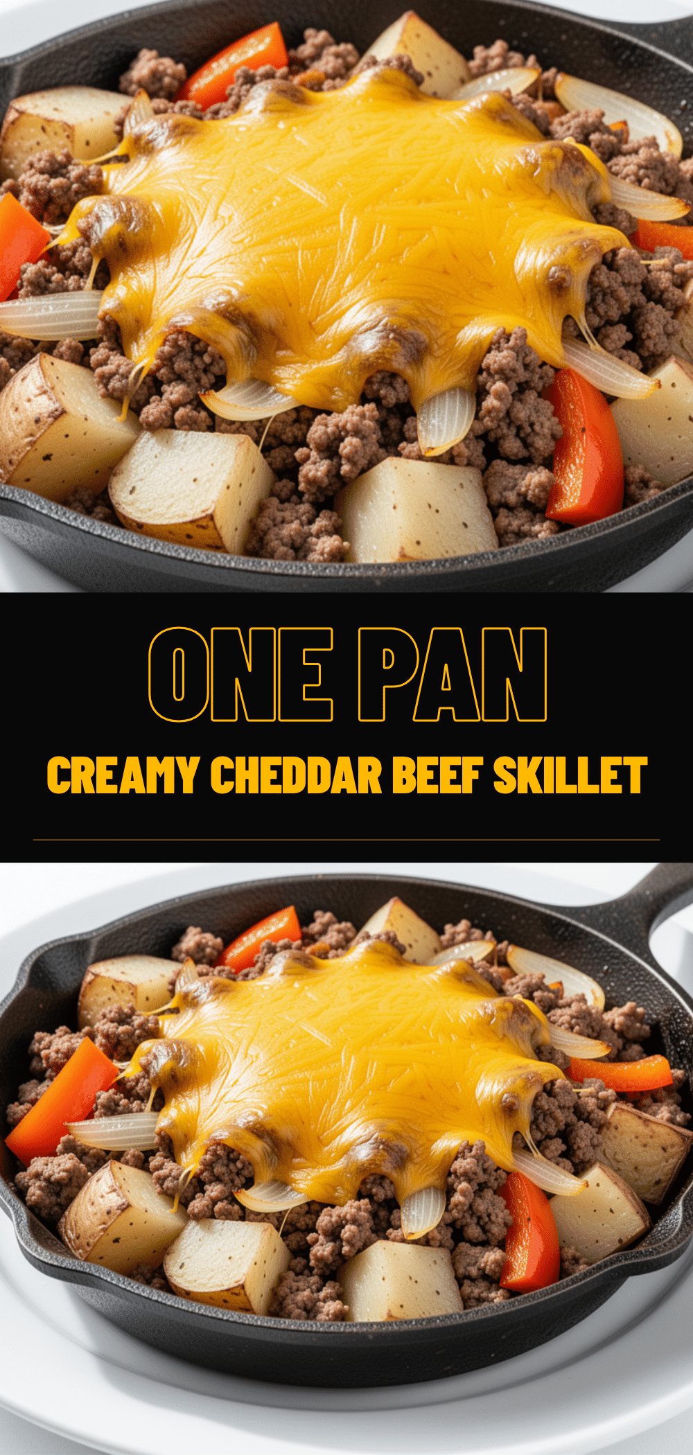One Pan Ground Beef Skillet: 15-Min Easy Family Dinner 5 One Pan Ground Beef Skillet recipe