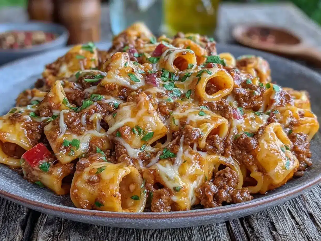One-Pot Taco Pasta: The Best Easy Beginner Dinner 4 One-Pot Taco Pasta preparation steps