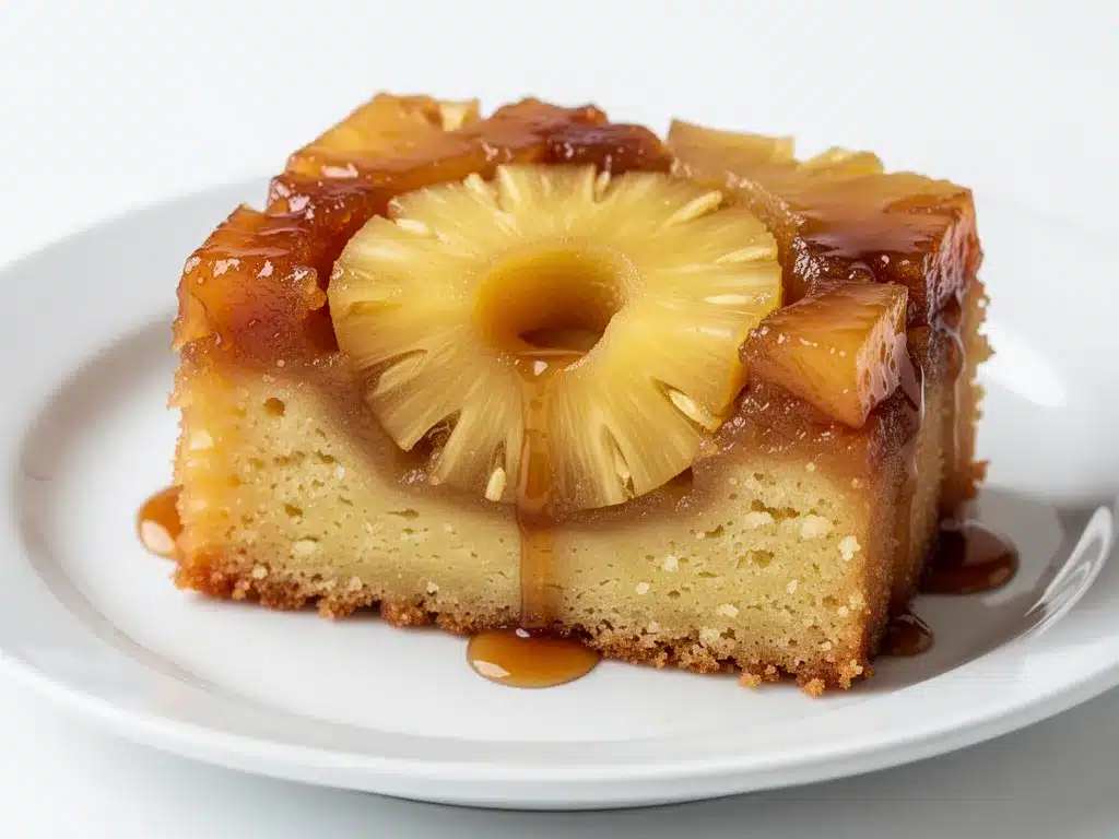 Tropical Pineapple Upside Down Cake: Easy 5-Ingredient Dessert 4 pineapple upside down cake preparation steps