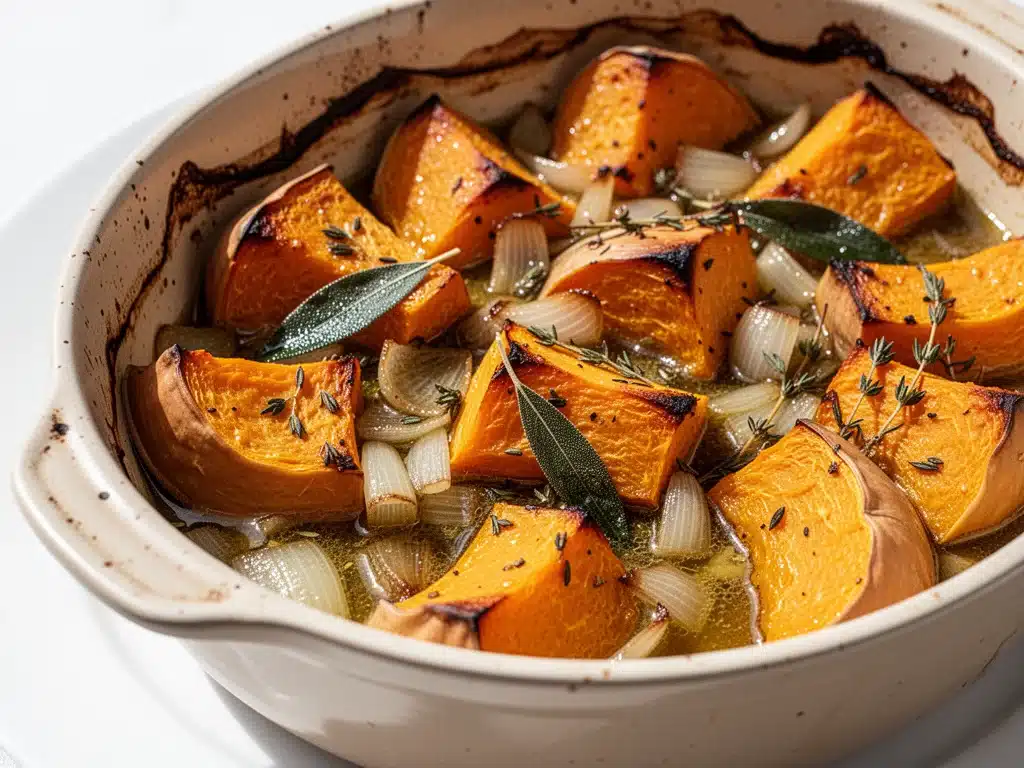 roasted butternut squash bake - featured image