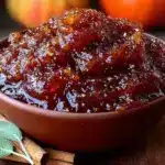 slow cooker cinnamon apple butter - featured image
