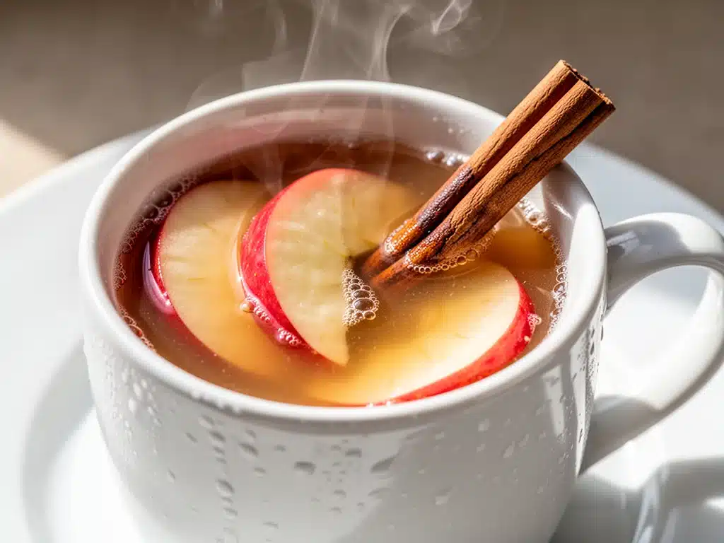 slow cooker hot apple cider - featured image