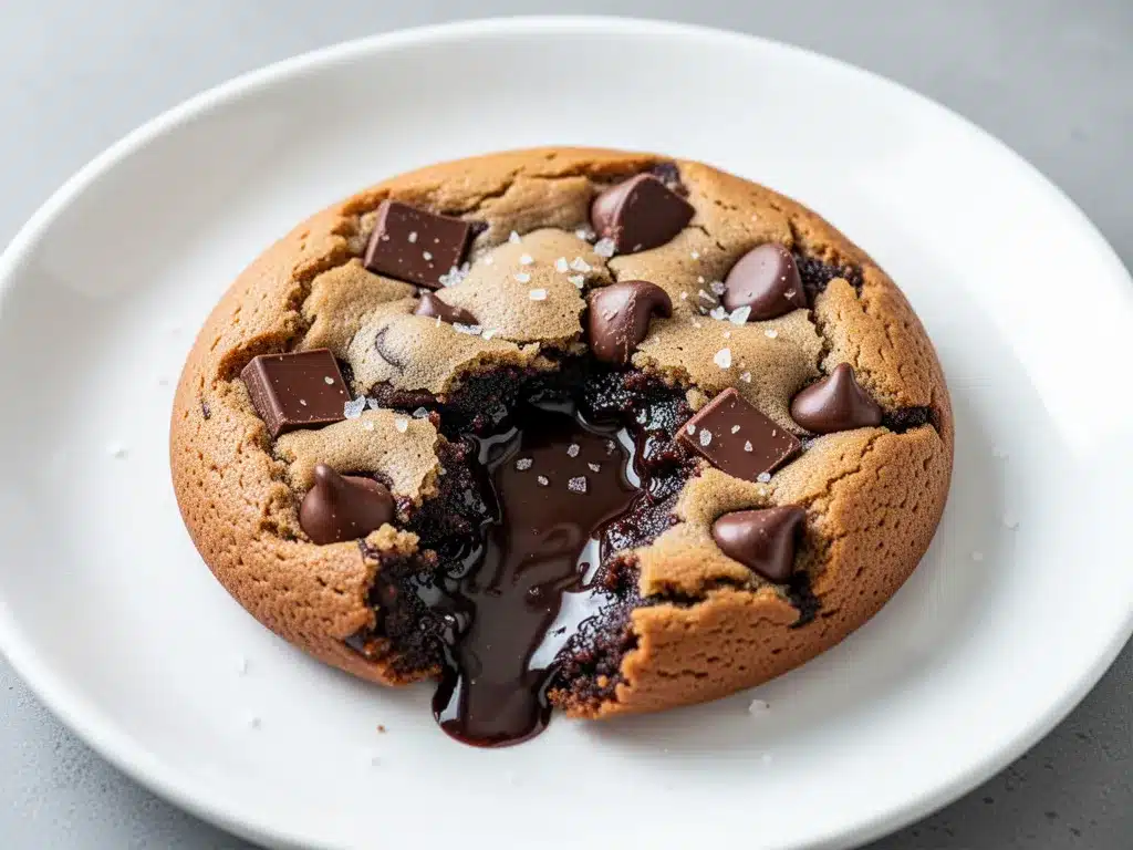 Small-Batch Chocolate Chip Skillet Cookie: 5-Step Easy Recipe 4 small-batch chocolate chip skillet cookie preparation steps