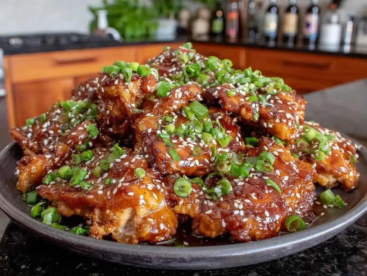 Smoky Sticky Baked Sesame Chicken Thighs for Grilling 4 smoky sticky baked sesame chicken thighs for grilling preparation steps