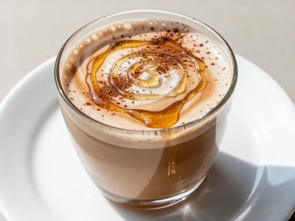 Soothing Warm Cinnamon Honey Latte: Easy Cozy Evening Drink 4 soothing warm cinnamon honey latte preparation steps