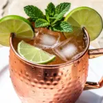 sparkling mule cocktail - featured image