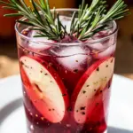 Spiced Cranberry Apple Mocktail - featured image