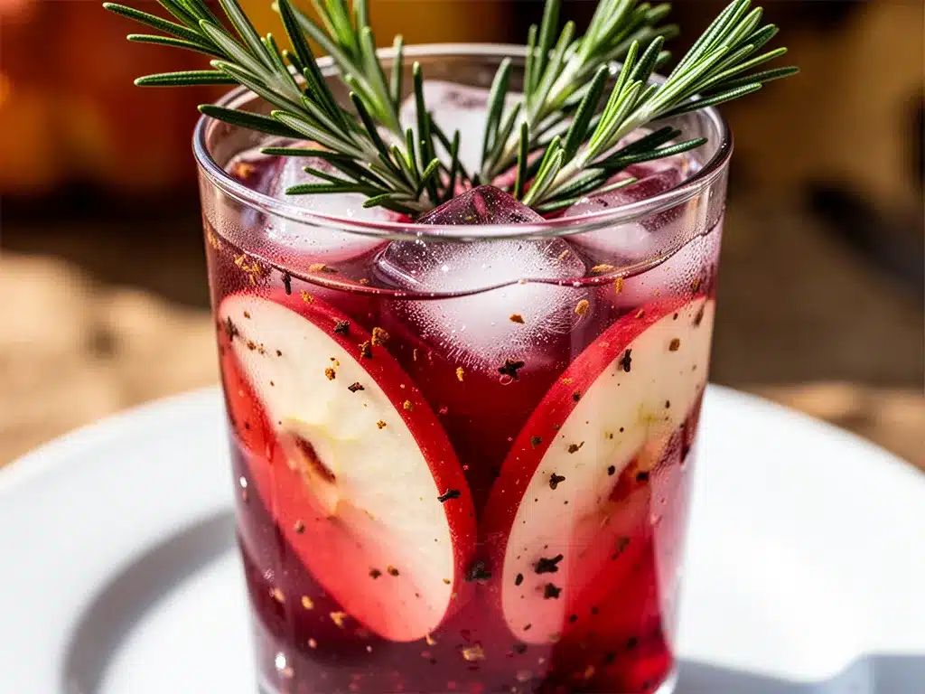 Spiced Cranberry Apple Mocktail: Best Easy Fall Drink 4 Spiced Cranberry Apple Mocktail preparation steps