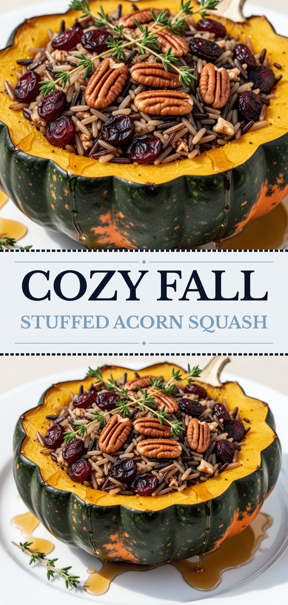 Stuffed Acorn Squash: Easy Fall Dinner Idea 5 stuffed acorn squash recipe
