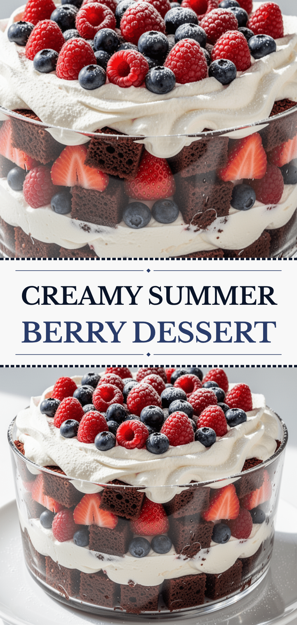 Summer Berry Dessert Trifle: Easy No Bake Party Recipe 5 Summer Berry Dessert Trifle recipe