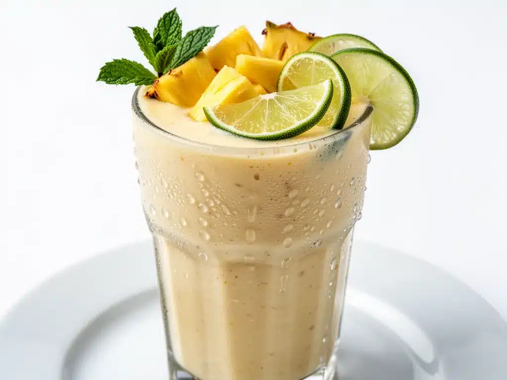 Tropical Coconut Water Smoothie: 10min Refreshing Summer Drink 4 Tropical Coconut Water Smoothie preparation steps