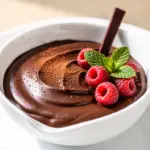 vegan chocolate mousse - featured image