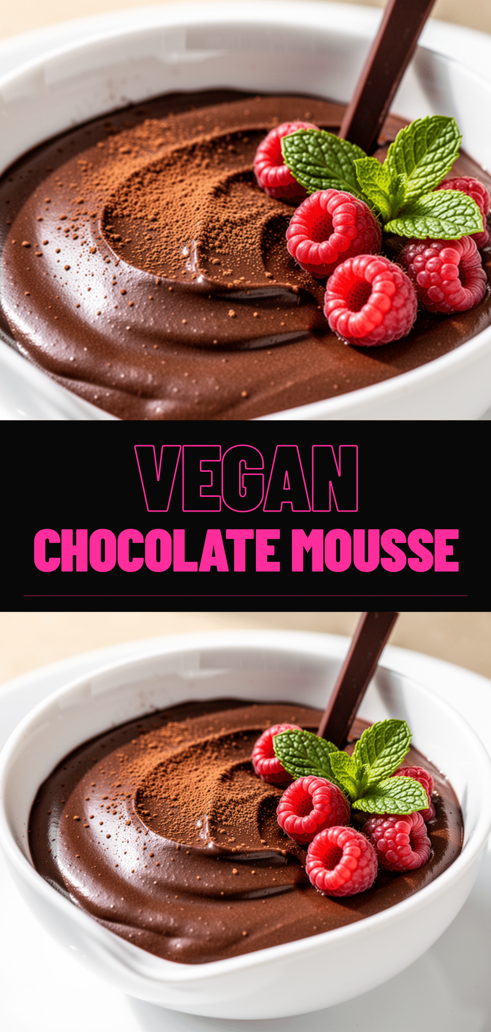 Vegan Chocolate Mousse: Silken Tofu Dessert 5 vegan chocolate mousse recipe