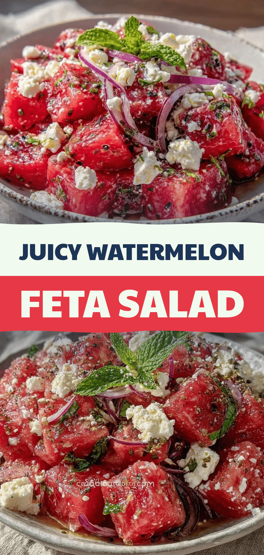Watermelon Feta Salad: 5-Min Summer Hack 5 Watermelon Feta Salad recipe